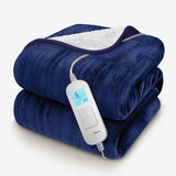 Cosi Home electric heated throw Navy (British brand)