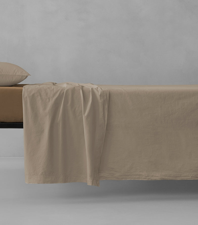 Society Limonta super king flat sheet 180x200cm, imported from the UK