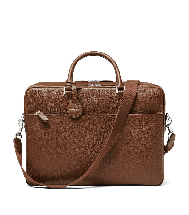Aspinal Of London leather 48 Hour Mount Street travel bag - British product