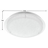 Argos Home beaded glass flush ceiling light 34cm - British product