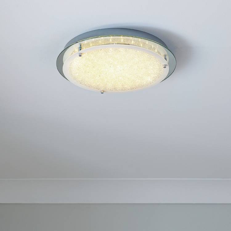 Argos Home beaded glass flush ceiling light 34cm - British product