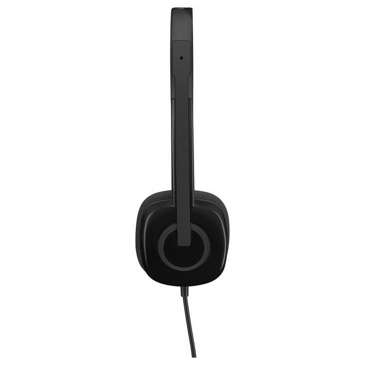 Logitech H151 Stereo PC Headset black (British brand)