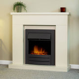 Adam electric inset fire 2kW black (British brand)