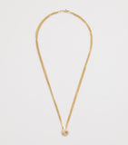Engelbert Legacy Knot yellow gold diamond necklace (British brand)
