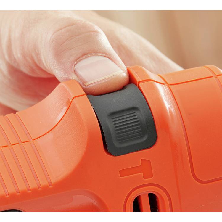 Black+Decker 500W corded hammer drill with side handle, UK version