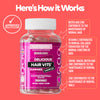 Nutrigums Hair Vits Complex gummies 60 count, UK version