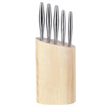 Argos Home 5-piece knife block set, imported from the UK