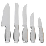 Argos Home 5-piece knife block set, imported from the UK