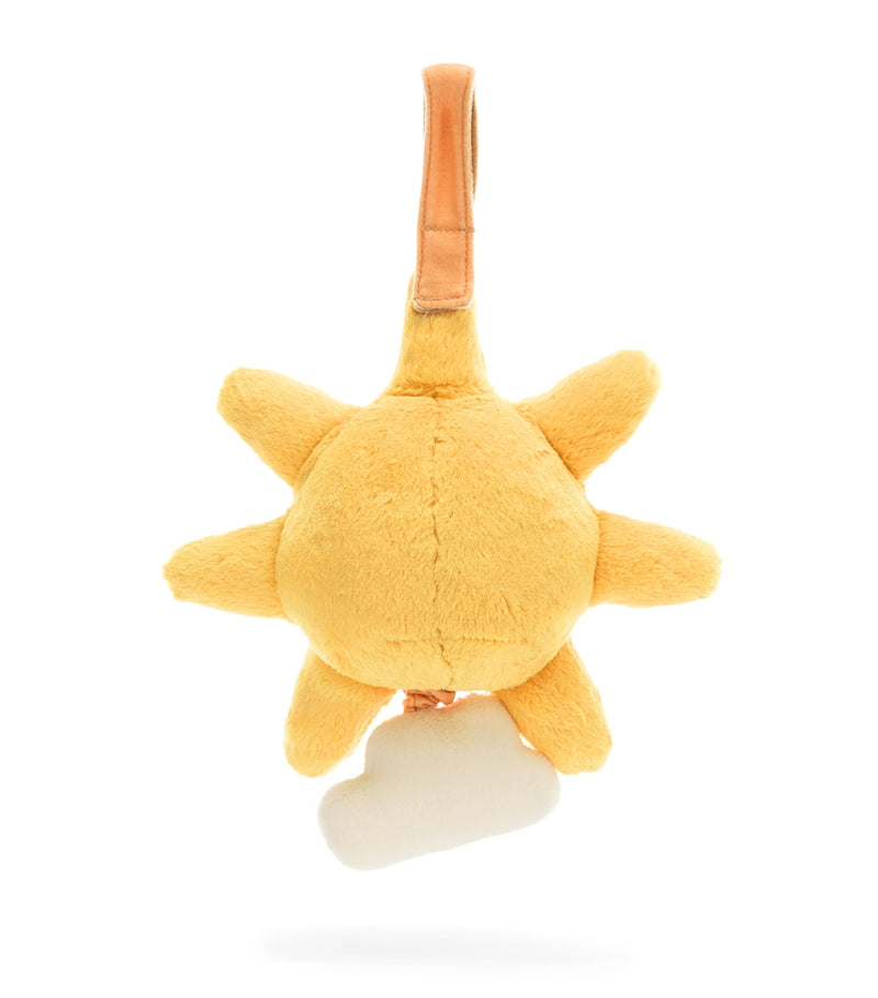 Jellycat Amuseables Sun musical pull toy 20cm (British brand)