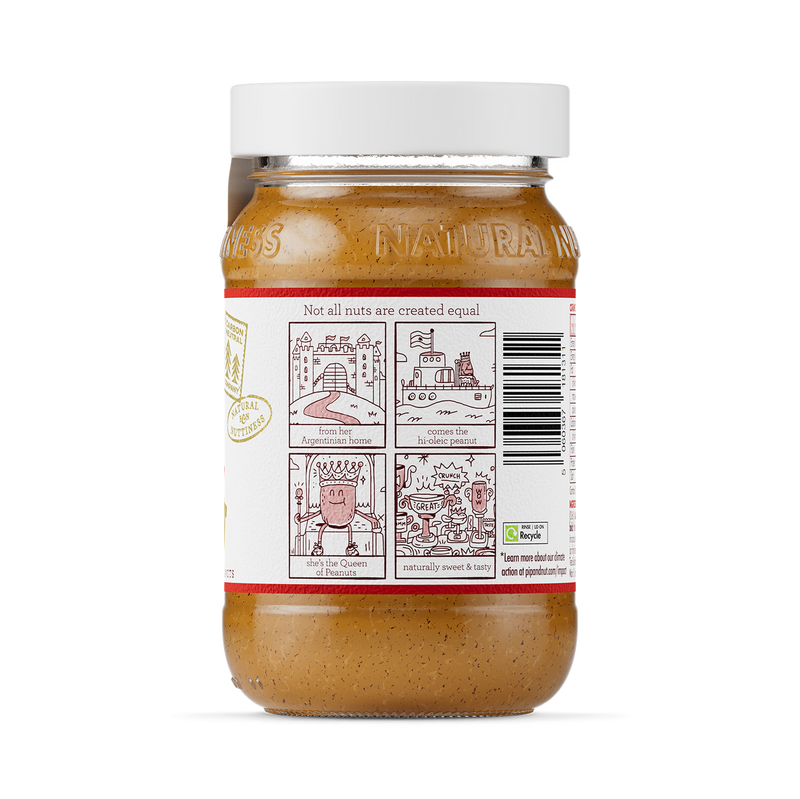 Pip & Nut crunchy peanut butter 300g, UK version