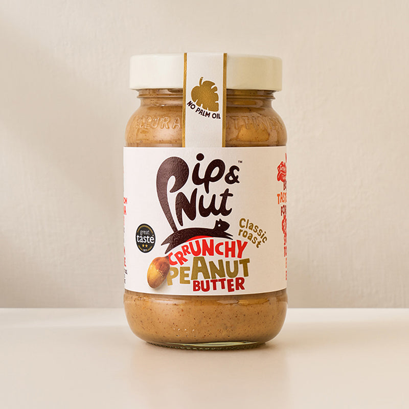Pip & Nut crunchy peanut butter 300g, UK version