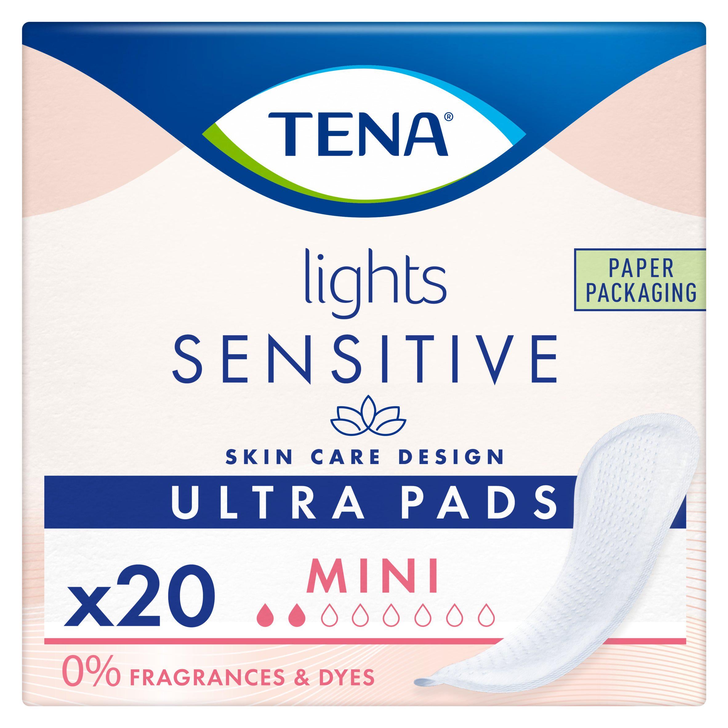 Tena Lights Mini Ultra Pads x20 - McGrocer