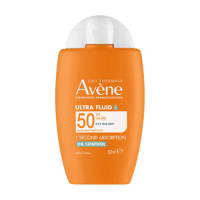 Superdrug Avène Ultra Fluid Oil Control SPF 50+ Oily Skin Sun Cream 50Ml- Kjøp online hos McGrocer