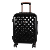 Argos it Luggage Expandable 8 Wheel Hard Cabin Suitcase - Black- Buy online at McGrocer