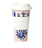Bernardaud Chateaubriand Couleur Nomad porcelain travel mug 15.5cm, UK version