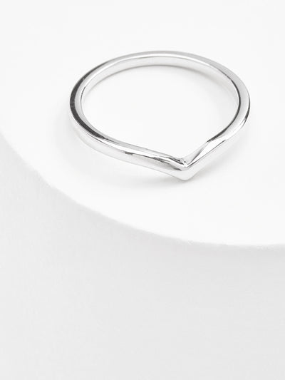 Sterlingsilber-Wunschknochenring Schmuck