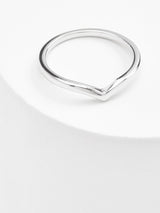 Sterling Silber Wunschknochenring Schmuck