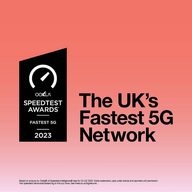 Three Unlimited PAYG SIM card (British brand)