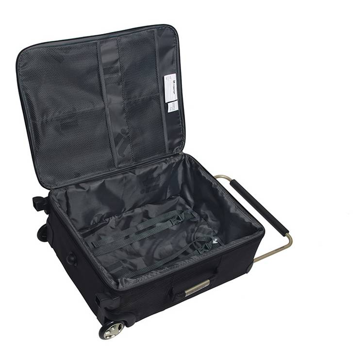 it Luggage max size cabin suitcase black, UK version
