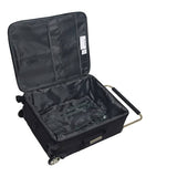 it Luggage max size cabin suitcase black, UK version