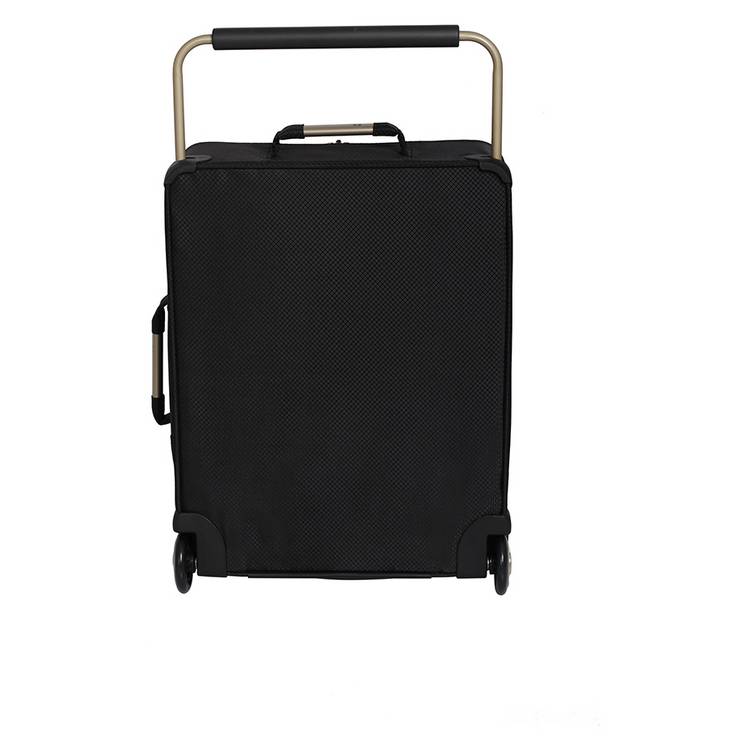 it Luggage max size cabin suitcase black, UK version
