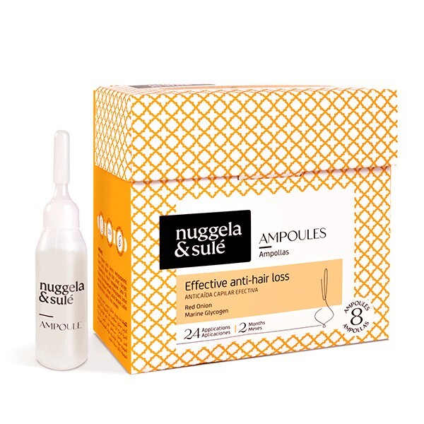 Nuggela & Sulé anti-hair loss ampoules pack of 8 x 10 ml - British product
