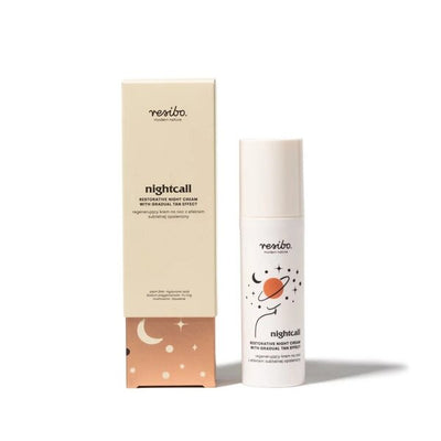 Superdrug Resibo Nightcall Night Cream with Gradual Tan Effect 50ml- Buy online at McGrocer
