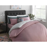 Argos Habitat Cotton Rich 180TC Plain Blush Fitted Sheet Single- Buy online at McGrocer