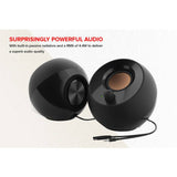 Creative Pebble v1 USB desktop speakers - British product