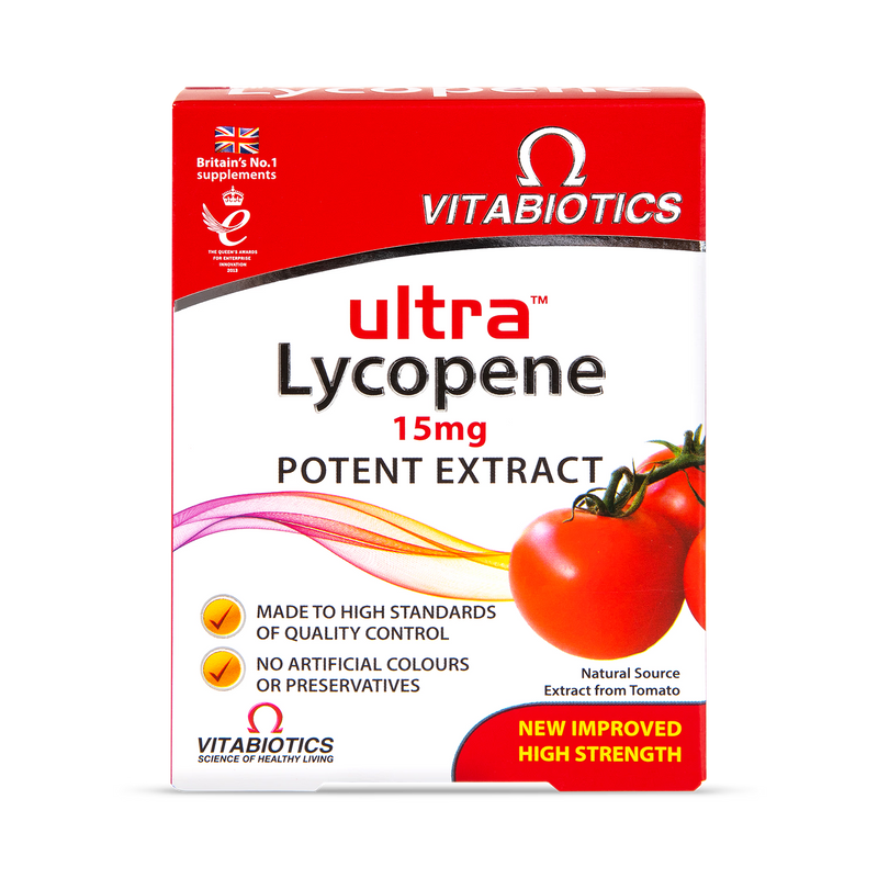 Vitabiotics Ultra Lycopene 30 Tablets (British brand)
