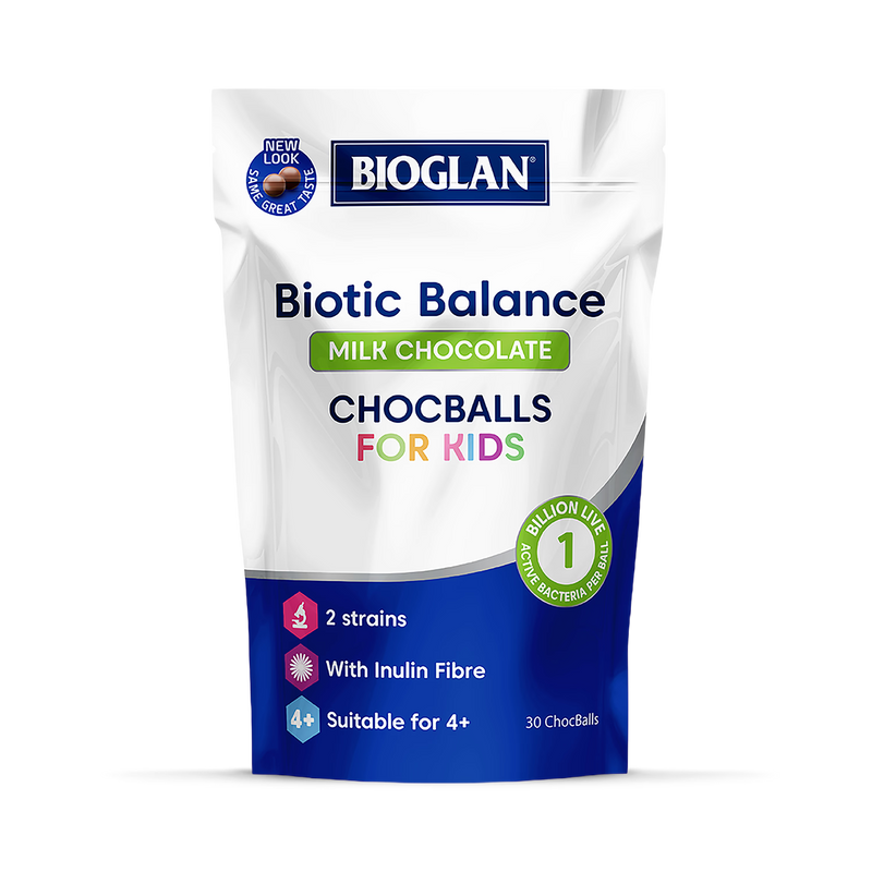 Bioglan Biotic Balance ChocBalls Kids Chocolate 75g - British product