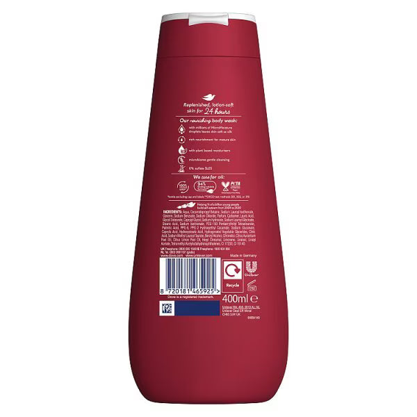Dove Advanced Care Pro-Age Body Wash 400ml - British product