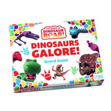 Dinosaur Roar board game with spinner and dinosaur figures, UK version