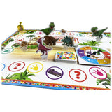 Dinosaur Roar board game with spinner and dinosaur figures, UK version