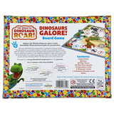 Dinosaur Roar board game with spinner and dinosaur figures, UK version