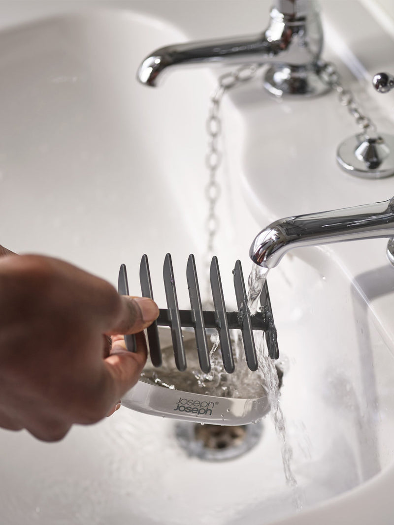 Joseph Joseph EasyStore Luxe Stainless Steel Soap Dish, UK version