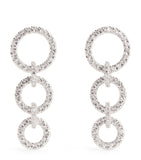 Spinelli Kilcollin Talan earrings white gold diamonds, imported from the UK