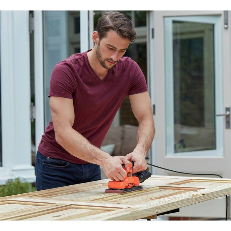 Black+Decker 1/3 sheet finishing sander 150W (British brand)