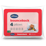 Silentnight Bounceback pillows 4 pack, imported from the UK