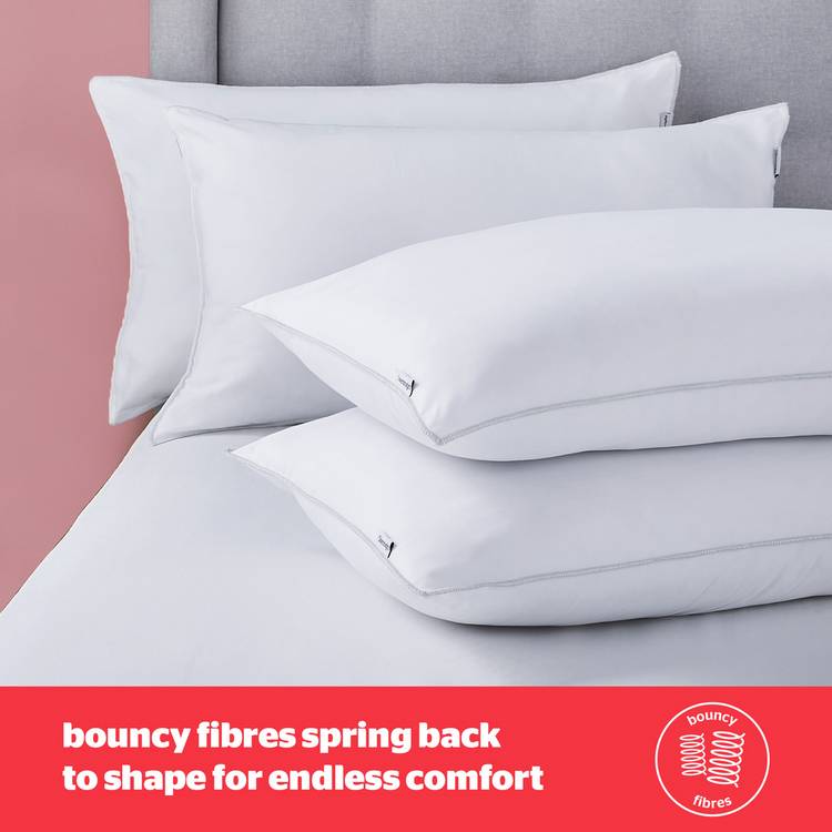 Silentnight Bounceback pillows 4 pack, imported from the UK
