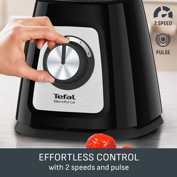 Tefal Blendforce II glass jug blender 2L, imported from the UK