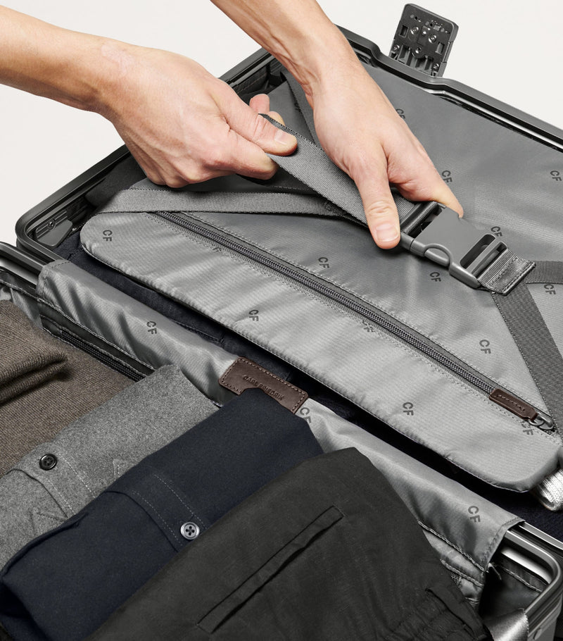 Carl Friedrik Carry-On X polycarbonate suitcase 55cm, UK version