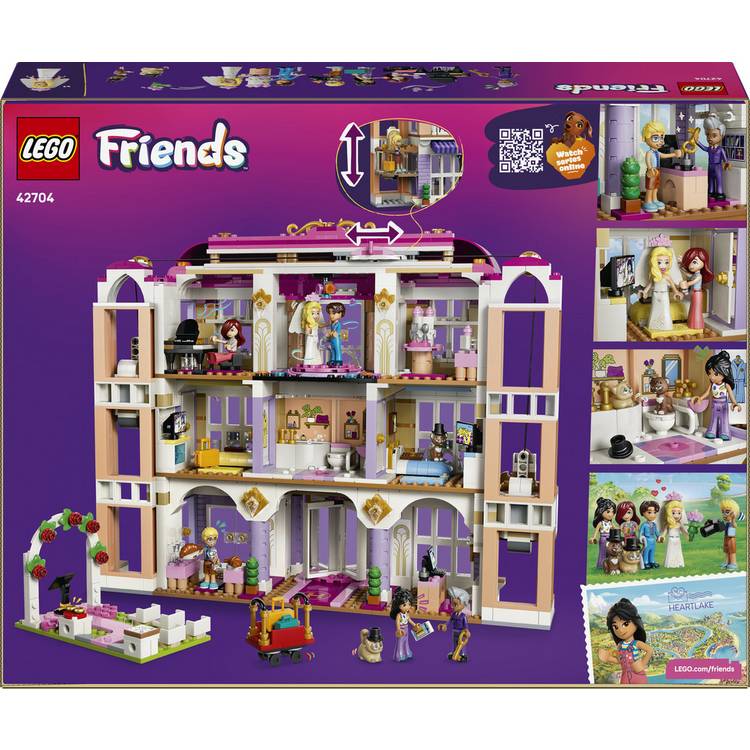 LEGO Friends Heartlake City Grand Hotel building toy 1406 pieces (British brand)