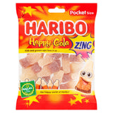 Haribo Happy Cola Zing sweets 100g, UK version