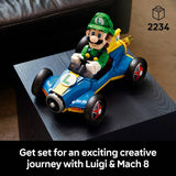 LEGO Super Mario Luigi & Mach 8 building kit 2234 pieces, UK version