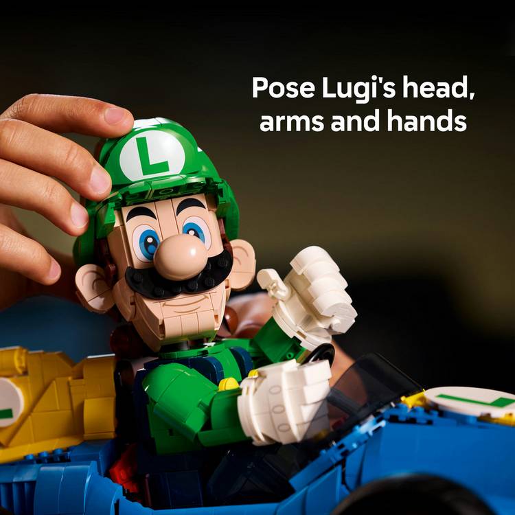LEGO Super Mario Luigi & Mach 8 building kit 2234 pieces, UK version