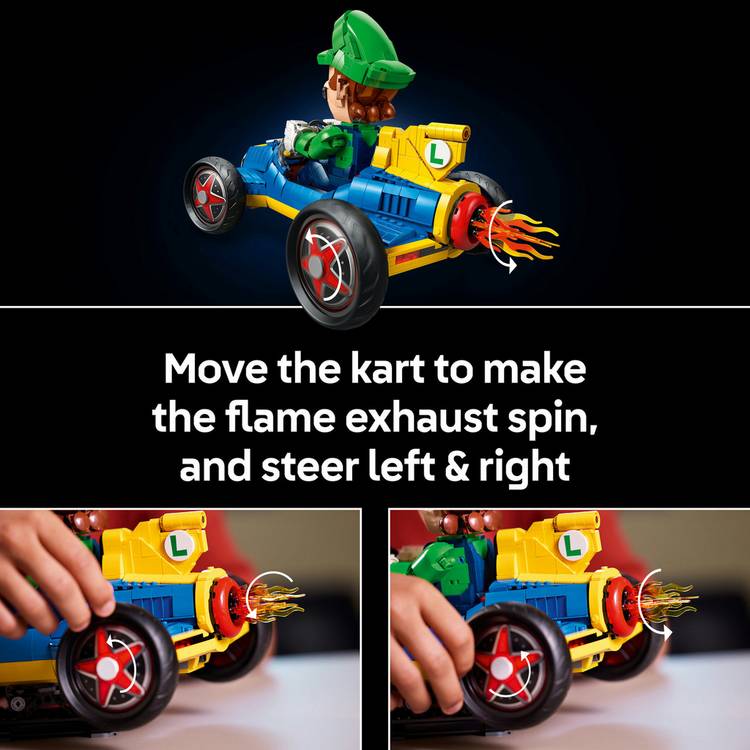 LEGO Super Mario Luigi & Mach 8 building kit 2234 pieces, UK version