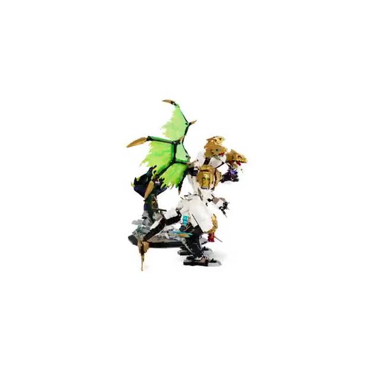 LEGO NINJAGO Ultra Dragon Battle building set with 4-headed dragon, UK version