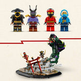 LEGO NINJAGO Ultra Dragon Battle building set with 4-headed dragon, UK version
