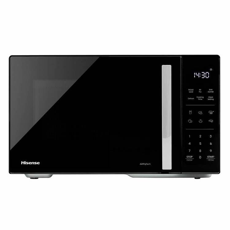 Hisense 4-in-1 microwave air fryer black 23L, UK version
